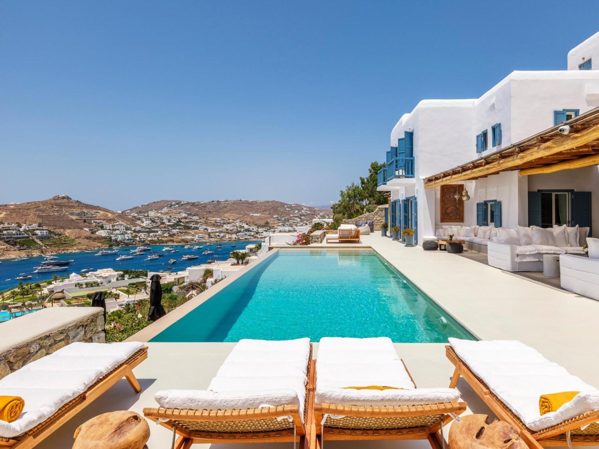 V&V Guest House - Luxury Suites Ornos  Esterno foto