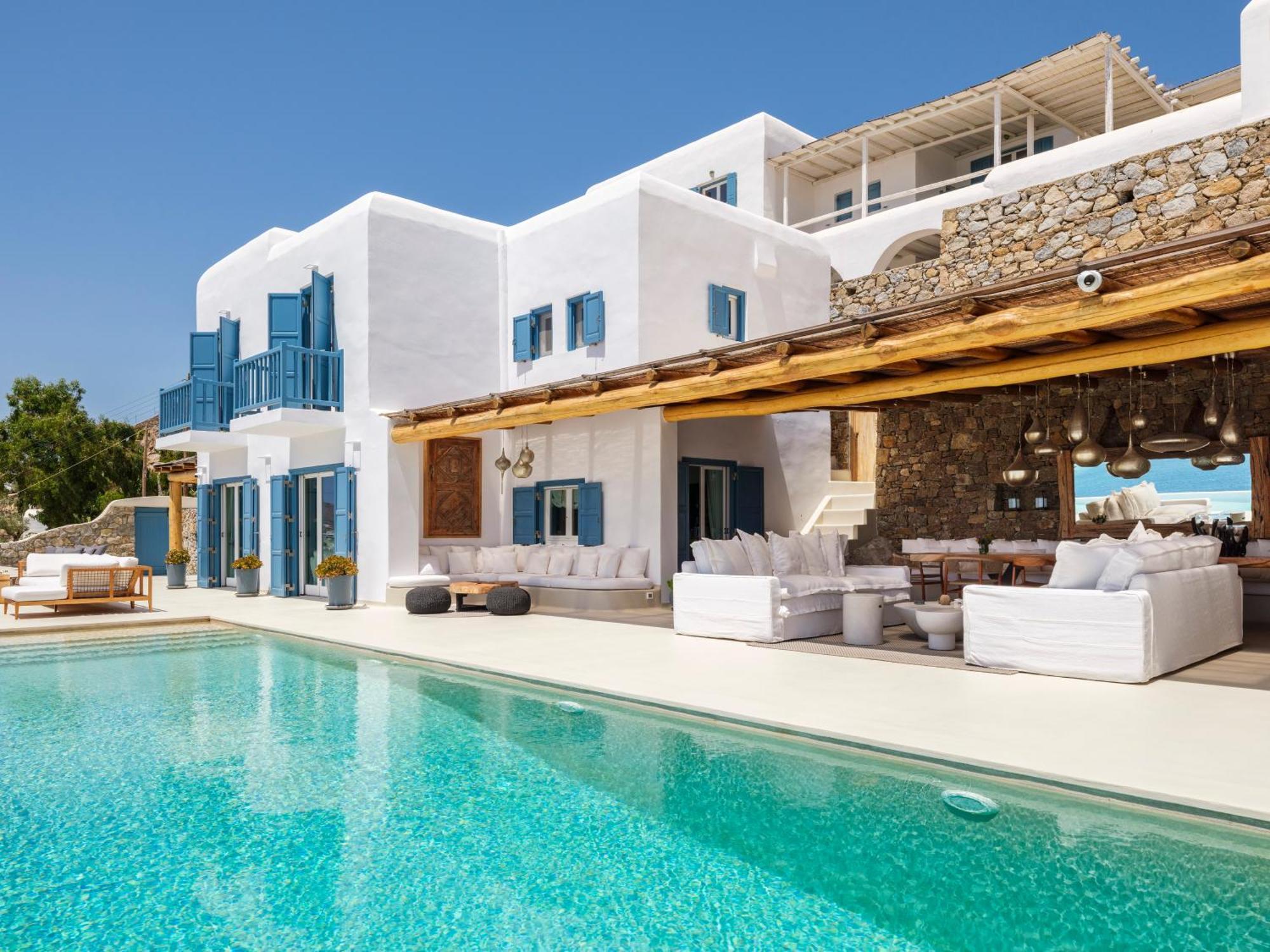 V&V Guest House - Luxury Suites Ornos  Esterno foto