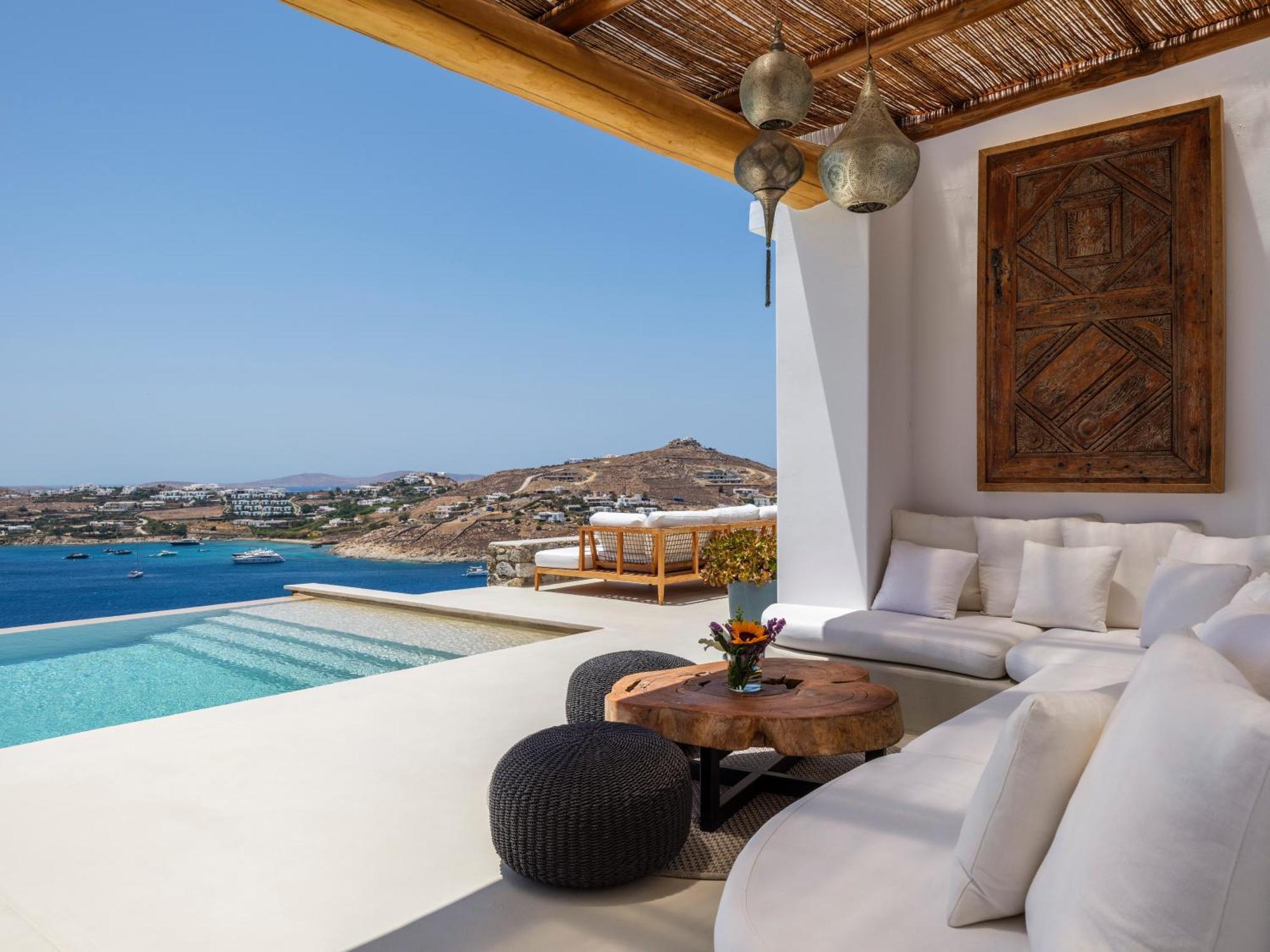 V&V Guest House - Luxury Suites Ornos  Esterno foto